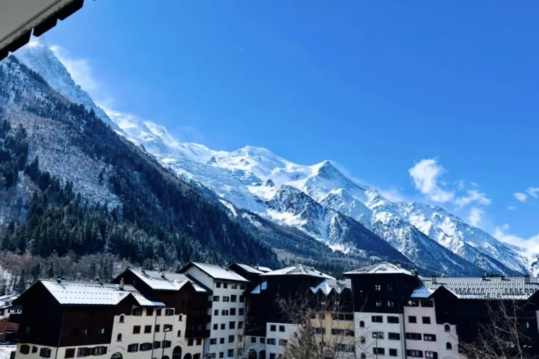 Apt Avec Balcon Vue Mont Blanc En Centre Ville !