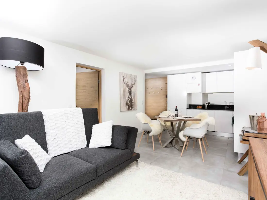 Résidence "La Cordee 412" mit Balkon
