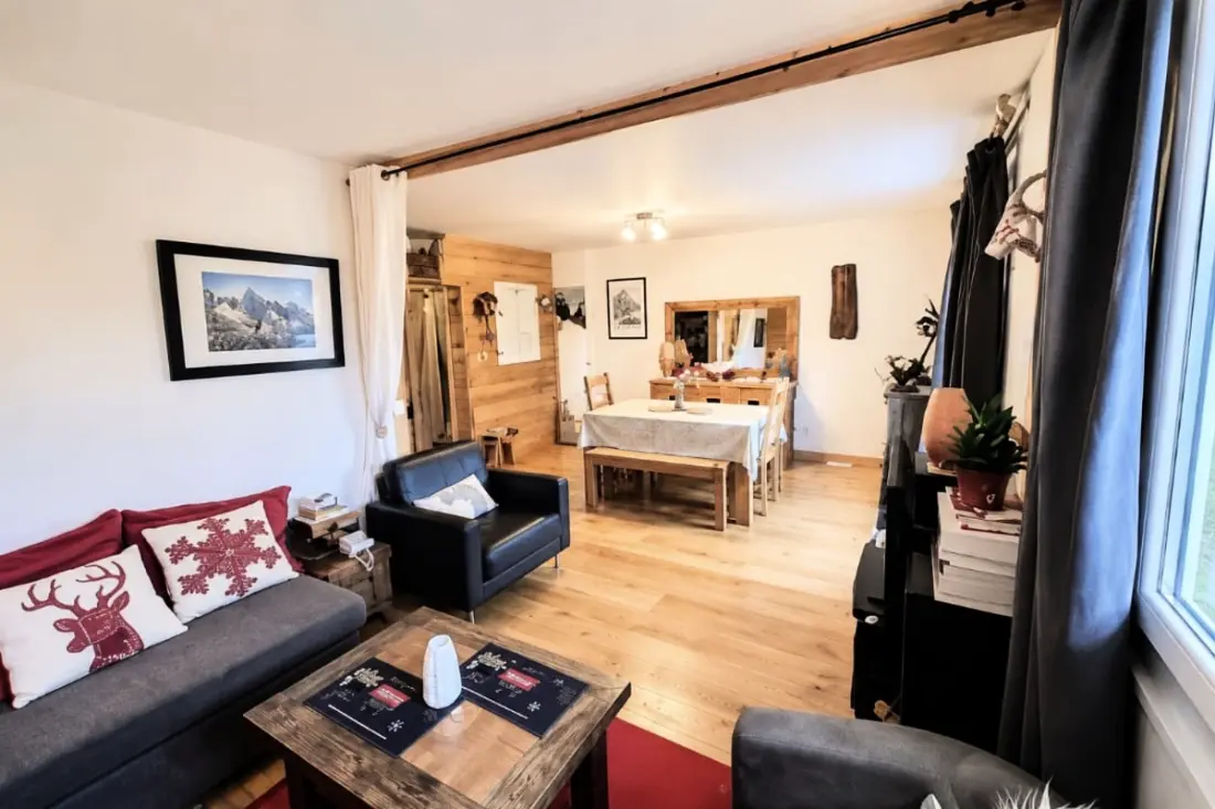Nid Familial Spacieux Avec Balcon à Chamonix