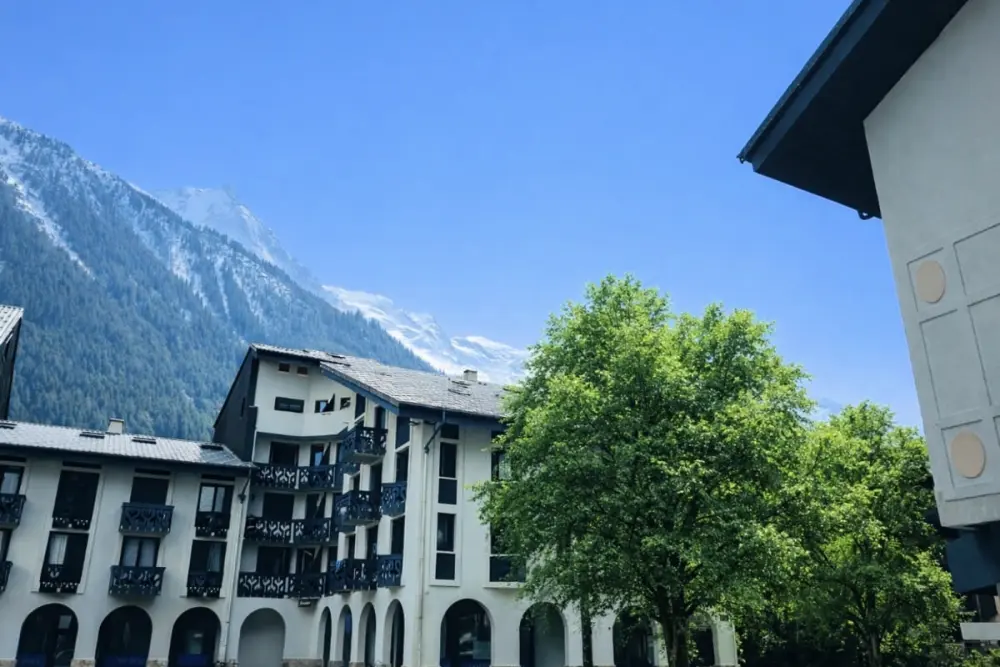 Appartement Central Avec Vue Sur Le Mont Blanc