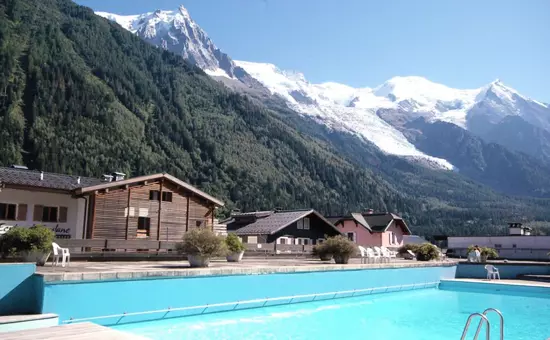 Studio De Reve Vue Mont Blanc Avec Piscine