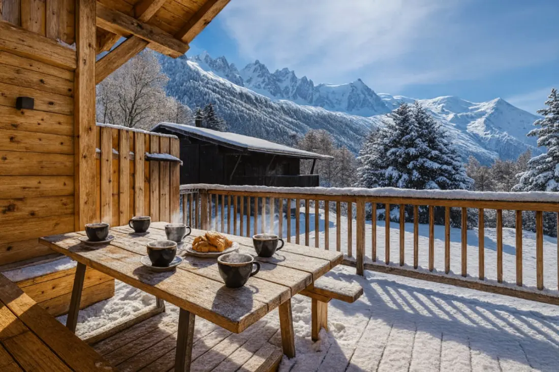 Chalet Cosy | Vue Mont-blanc