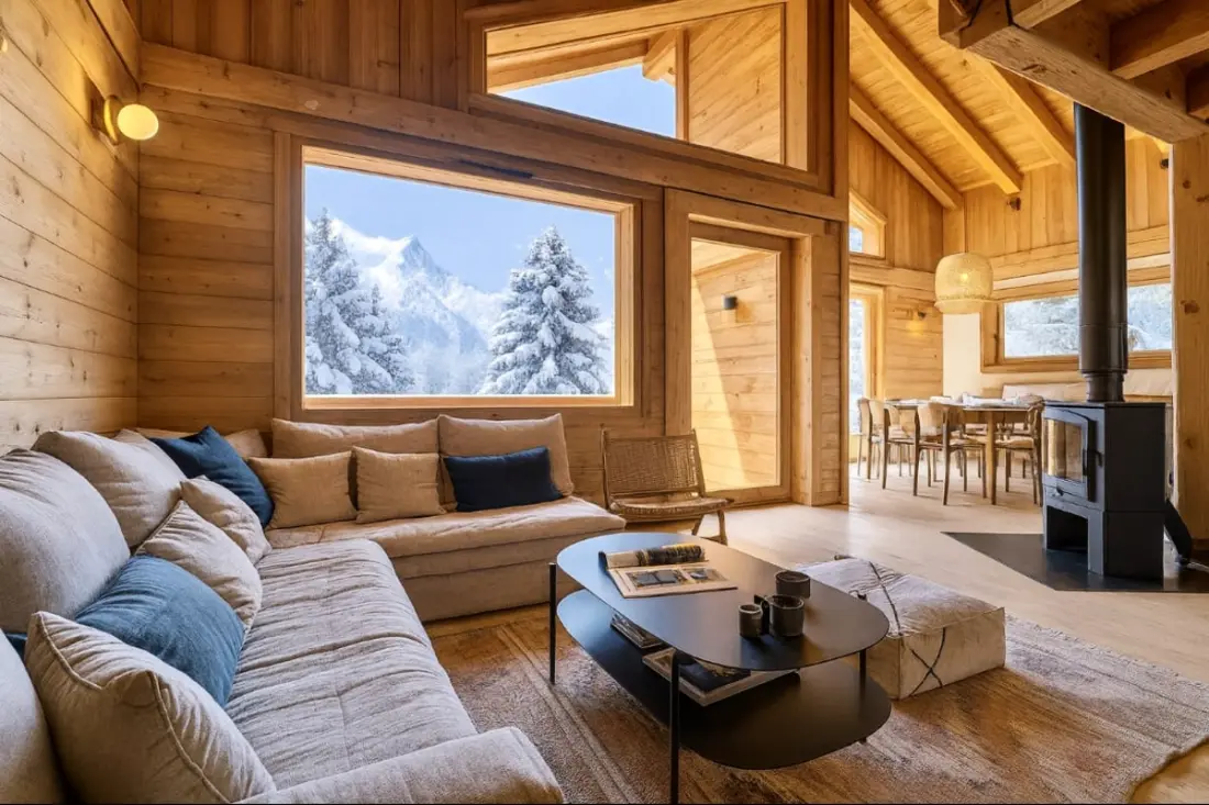 Chalet Cosy | Vue Mont-blanc