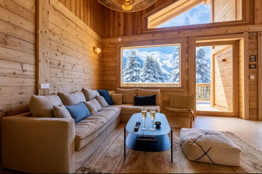 Chalet Cosy | Vue Mont-blanc