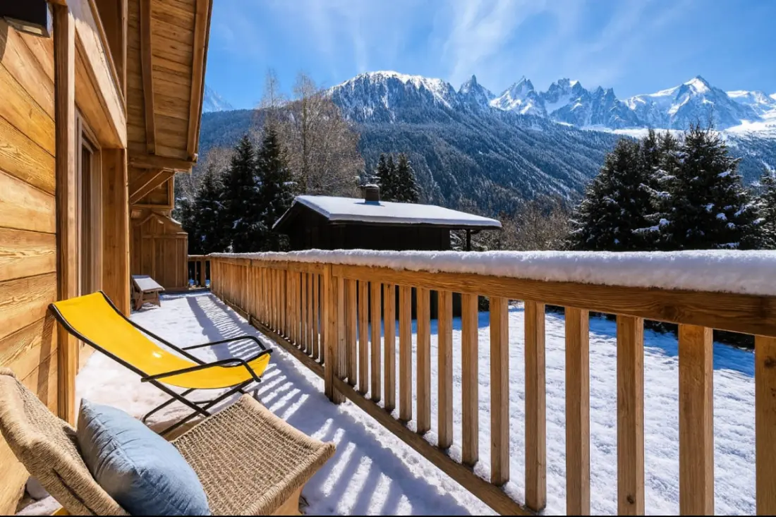 Chalet Cosy | Vue Mont-blanc