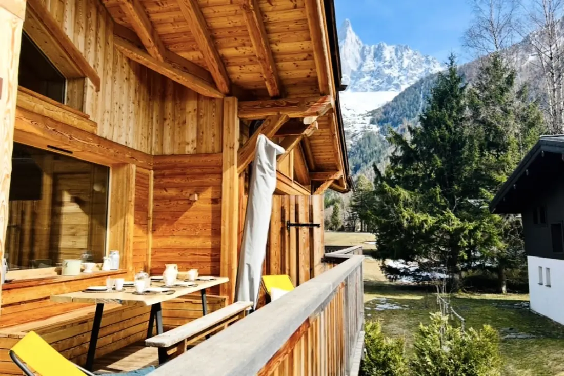 Chalet Cosy | Vue Mont-blanc