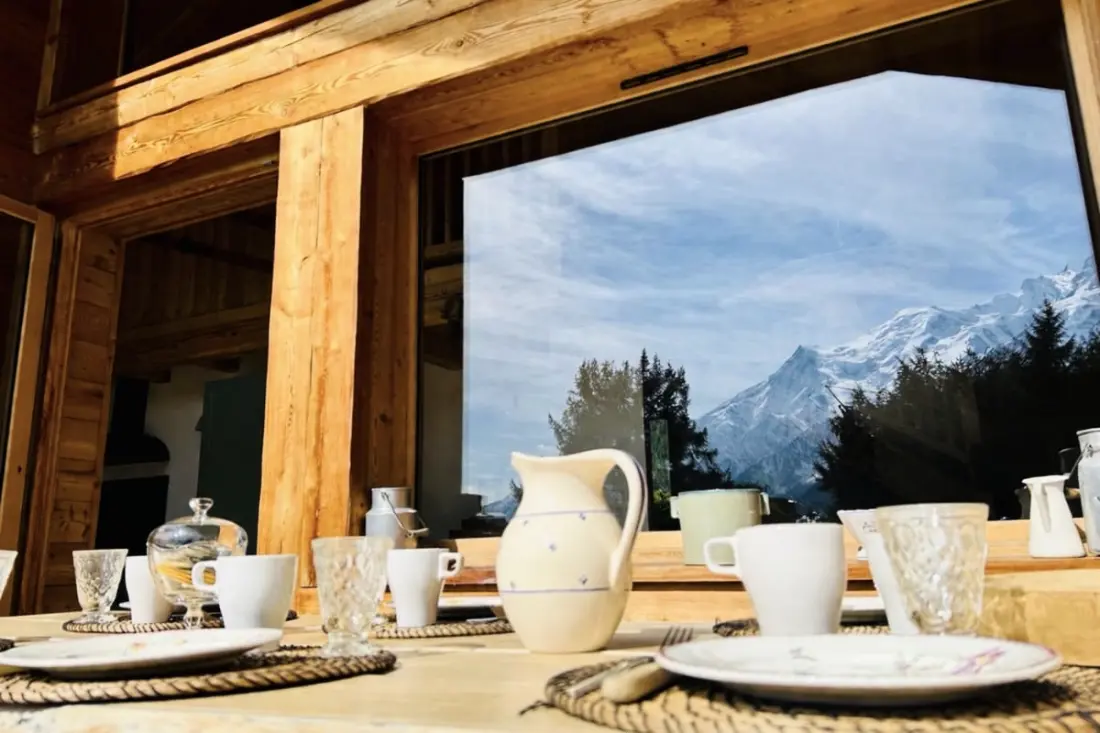 Chalet Cosy | Vue Mont-blanc