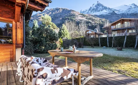 Superbe Chalet Avec Jardin Et Terrasse à Chamonix
