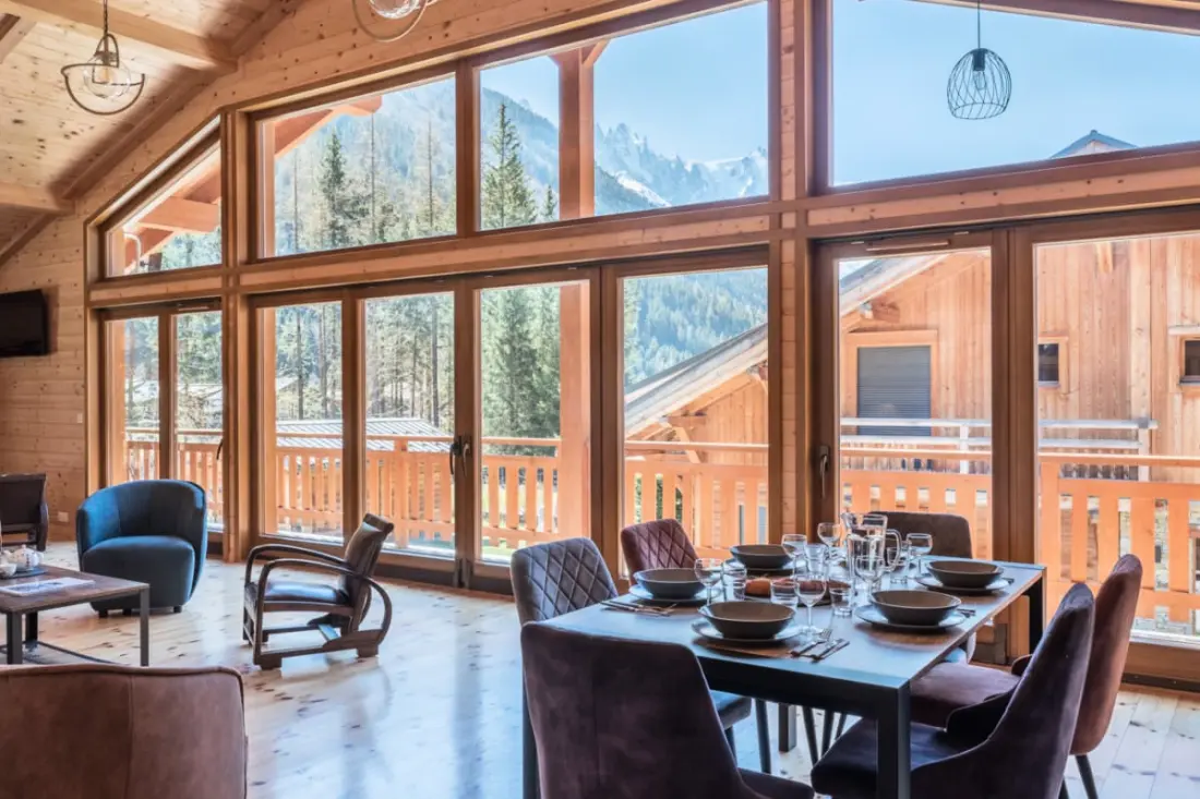 Spacieux Chalet Vue Mont-blanc