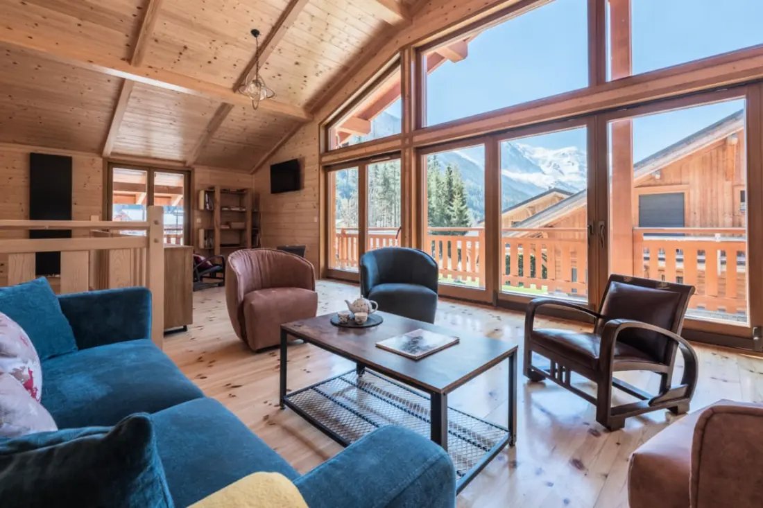 Spacieux Chalet Vue Mont-blanc