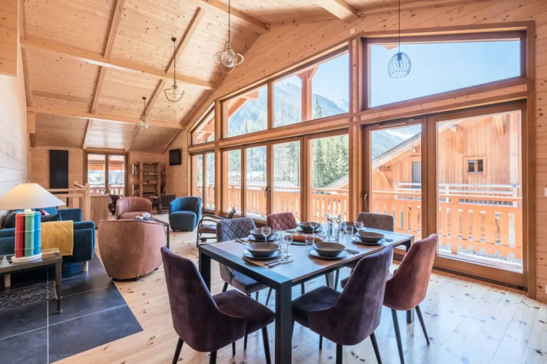 Spacieux Chalet Vue Mont-blanc