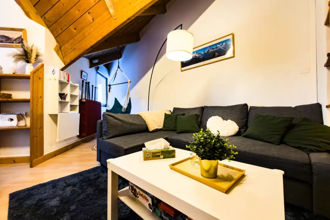 Studio Avec Vue Sur Le Mont Blanc