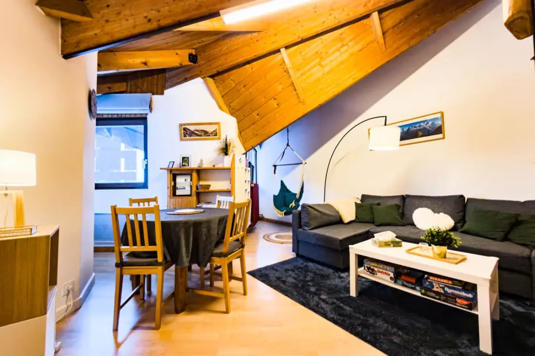 Studio Avec Vue Sur Le Mont Blanc