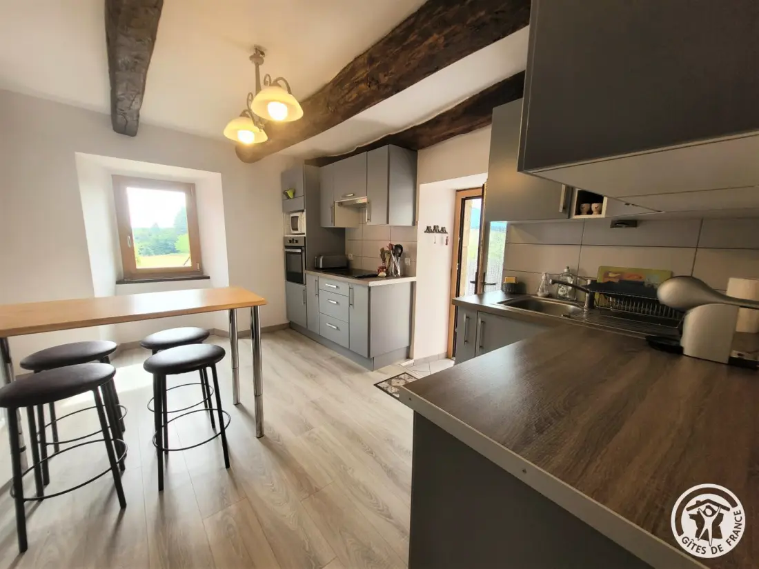 Gîte de France Gite les vergnes 3 épis