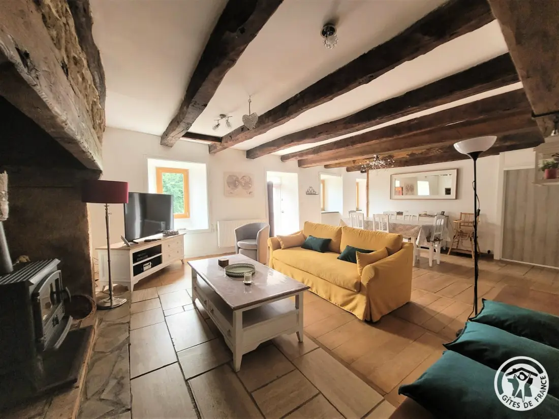 Gîte de France Gite les vergnes 3 épis