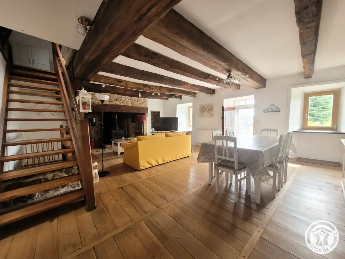 Gîte de France Gite les vergnes 3 épis