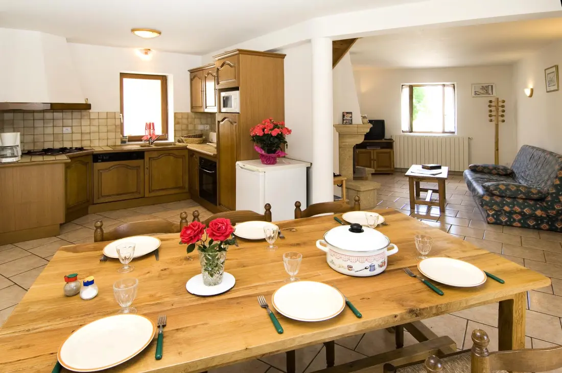 Gîte de France Gîtes de france 4/6 personnes à chasseradès 3 épis