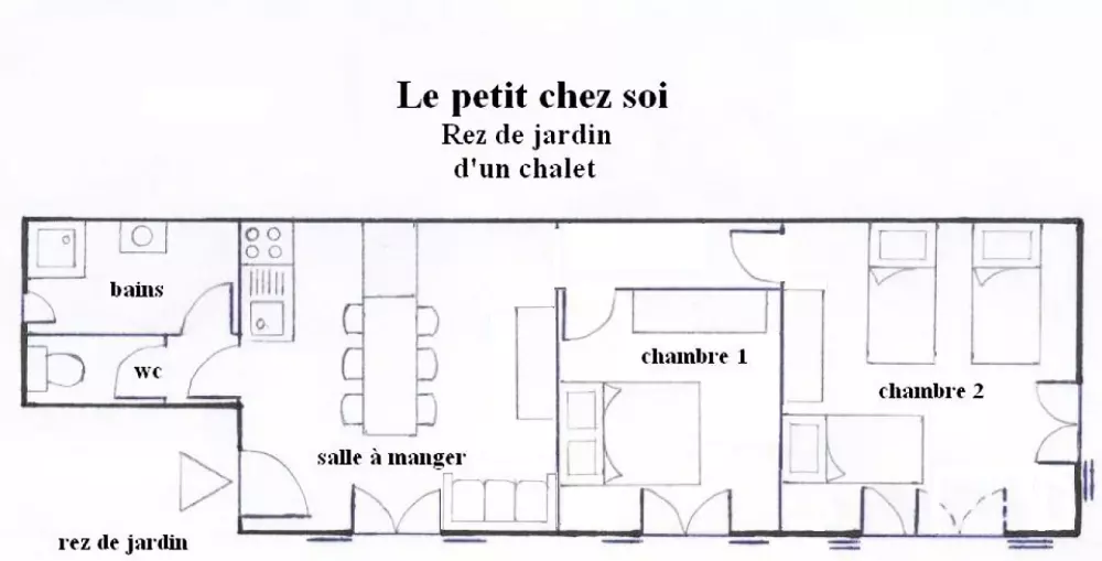 Appartement 3 pièces 5 pers Vue Vallée