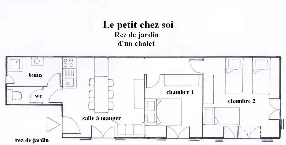 Appartement 3 pièces 5 pers Vue Vallée