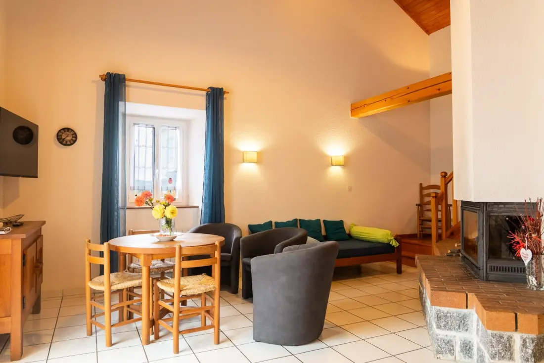 Gîte de France Gîte 6/7 personnes 1 chambre/1 mezzanine 2 épis