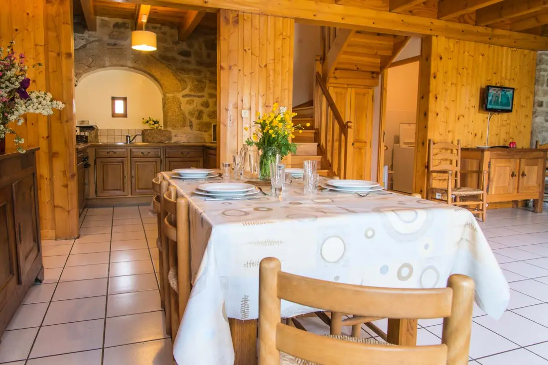 Gîte de France Gîtes de france 6/7 personnes 3 chambres 2 épis