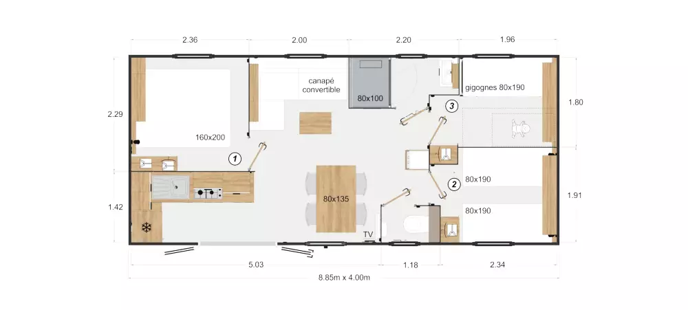 Camping Le Coin Charmant 3 étoiles★★★