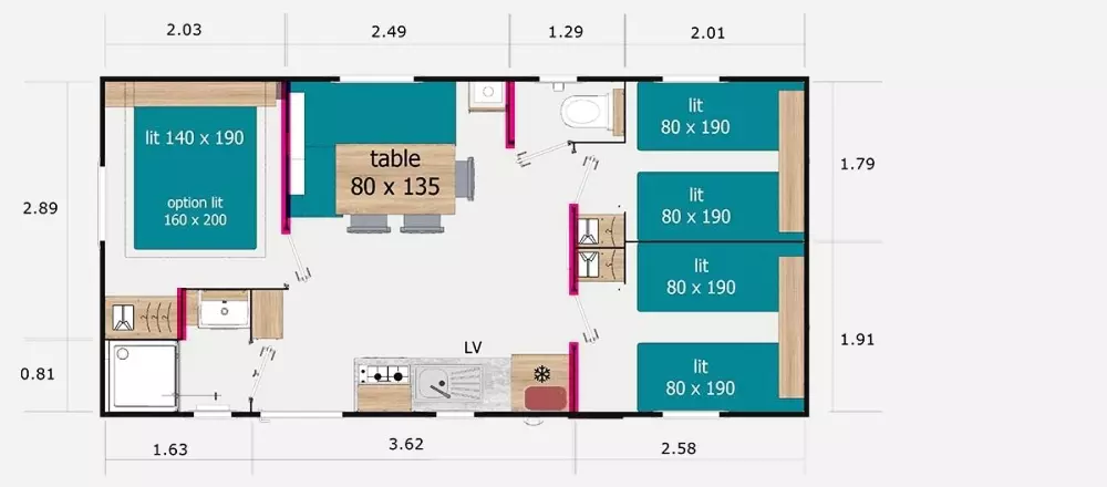 Camping Le Coin Charmant 3 étoiles★★★