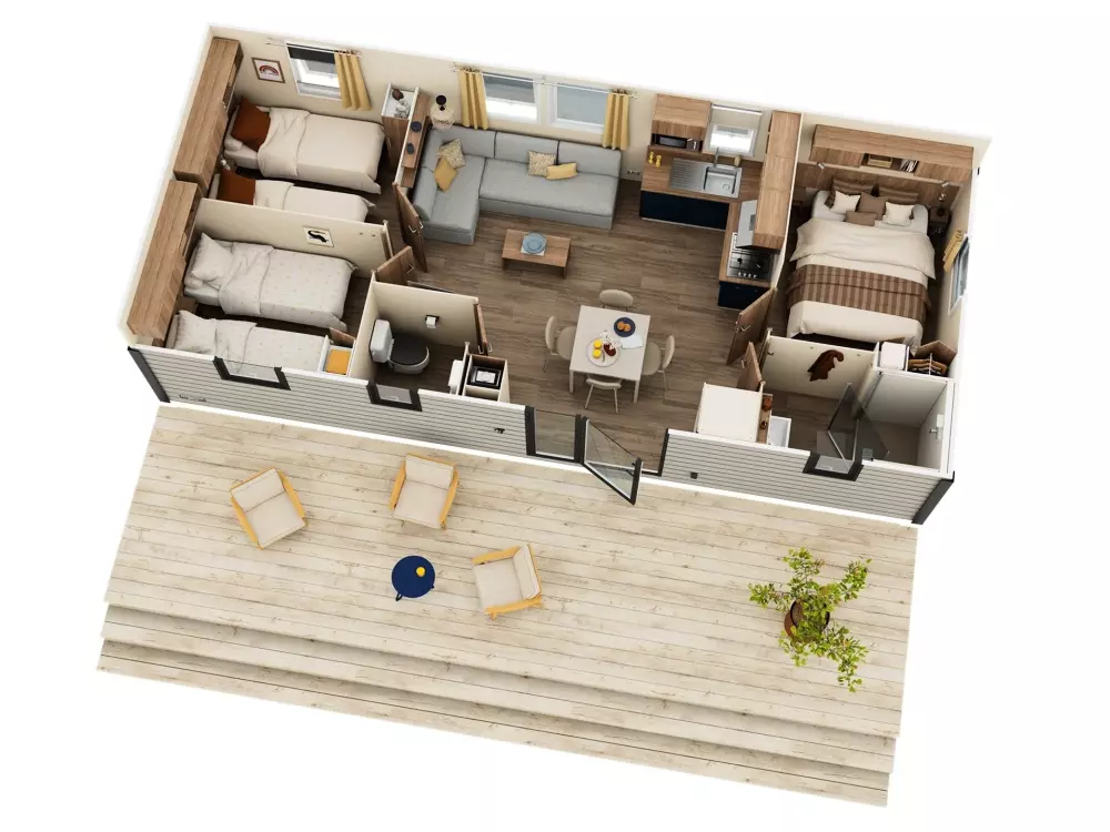 Ushuaïa Villages - Camping au Bois Joli 4 étoiles★★★★