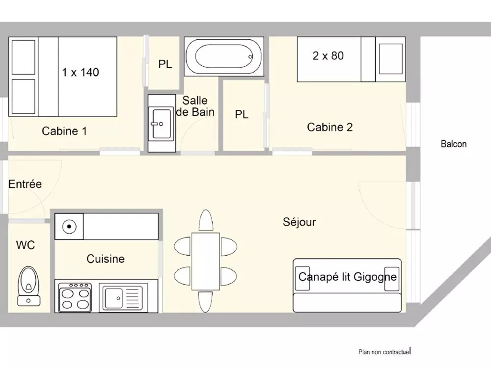 Location de Vacances Crest-Voland 9