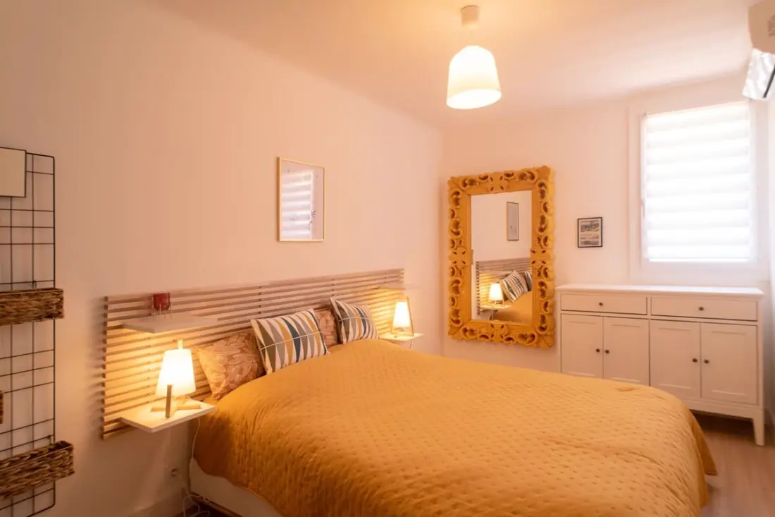 66b - Bel Appartement à 800m De La Mer Avec Parking Privé