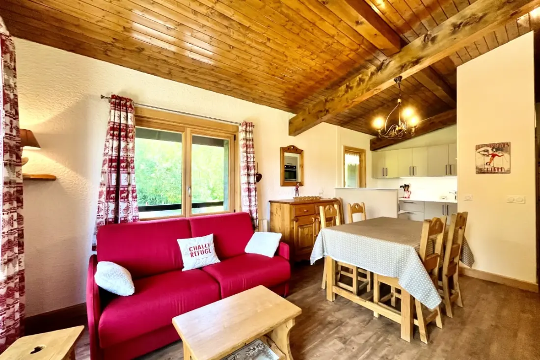 Appartement Skis Aux Pieds Avec Balcon à Combloux