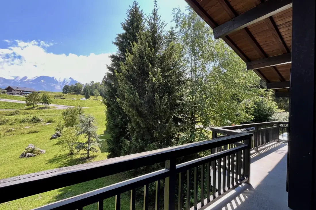 Appartement Skis Aux Pieds Avec Balcon à Combloux