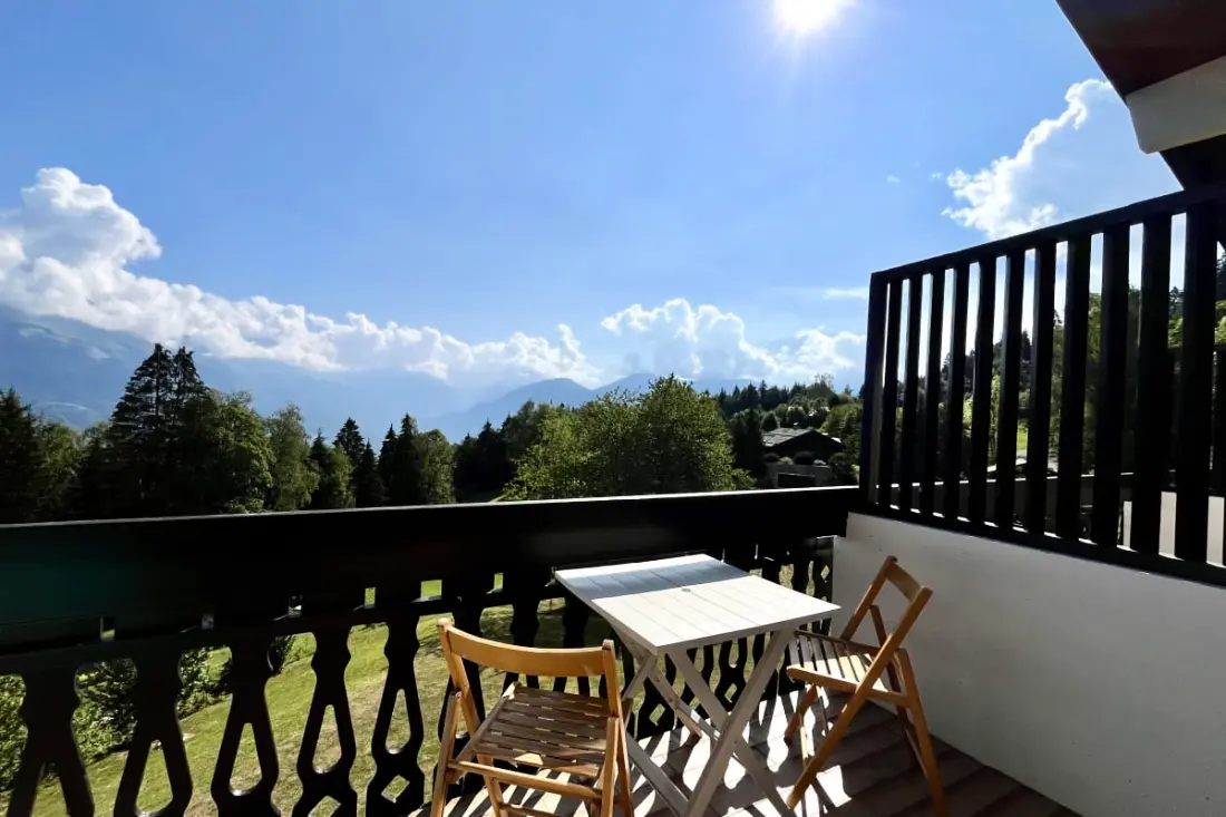 Appartement Vue Mont Blanc, Pistes à 5 Min