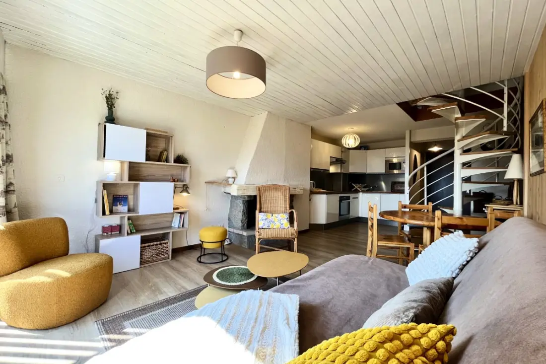 Appartement Vue Mont Blanc, Pistes à 5 Min