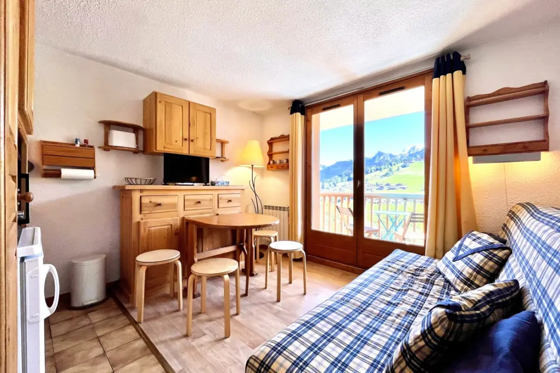 Appartement Chaleureux Avec Vue Mont-blanc