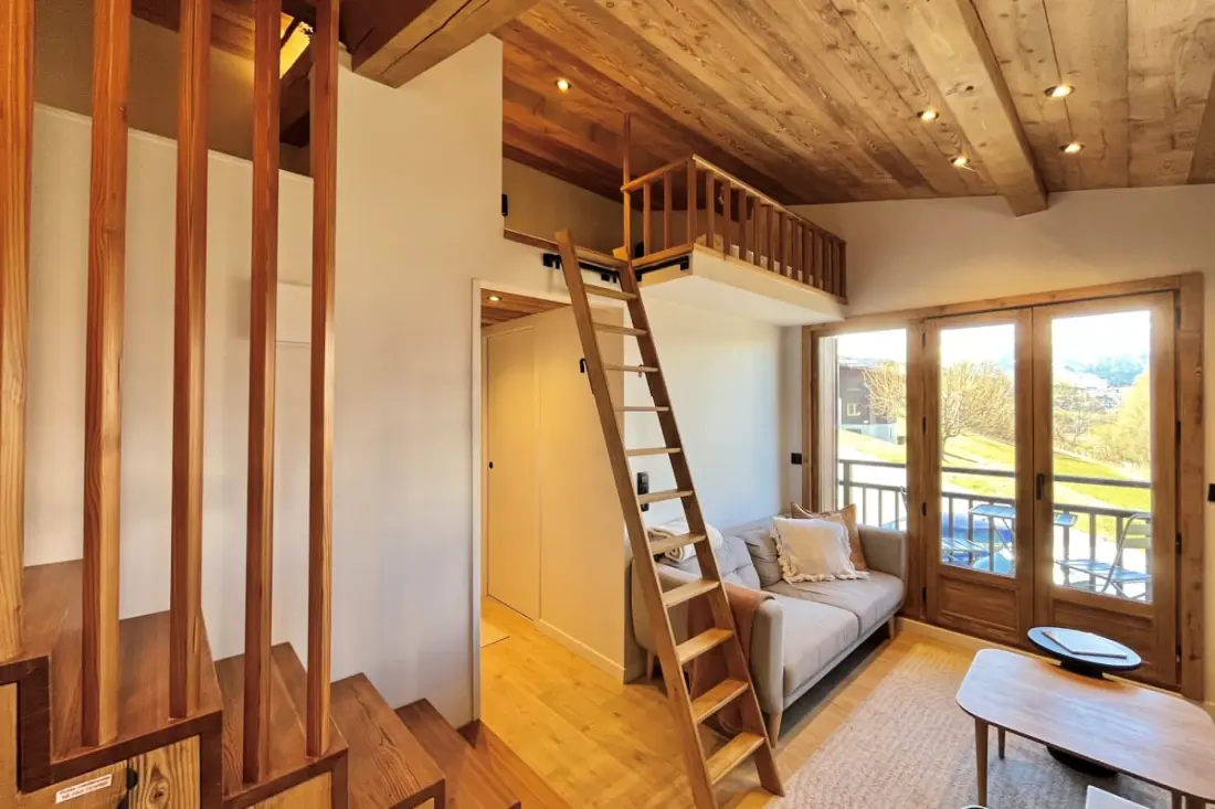 Studio De Charme Avec Vue Montagne &amp; Balcon