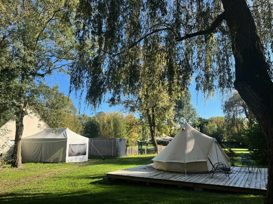 Camping Les Saules De Cormery
