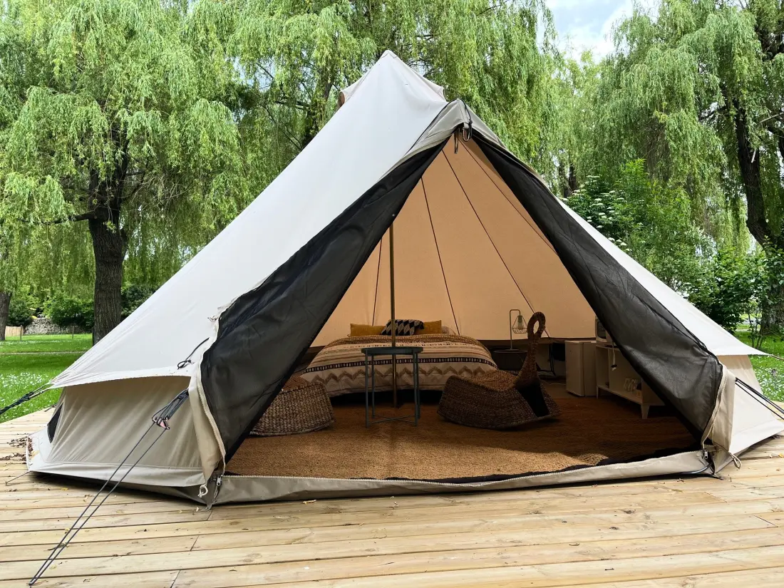 Camping Les Saules De Cormery