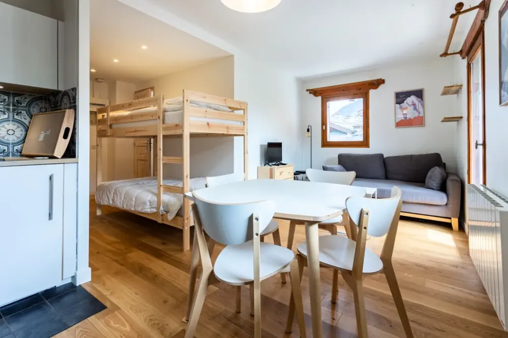 Très Lumineux Cocon Avec Balcon Près Des Pistes