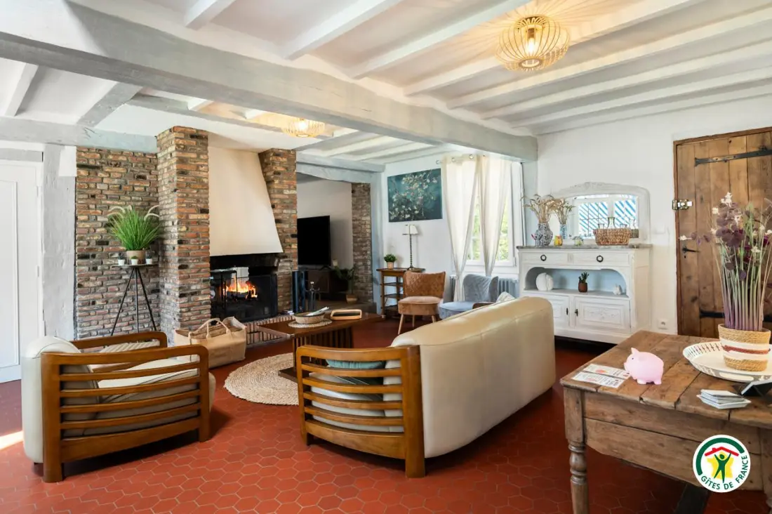 Gîte de France Gîtes de france® - la closerie de l'andelle 4 épis