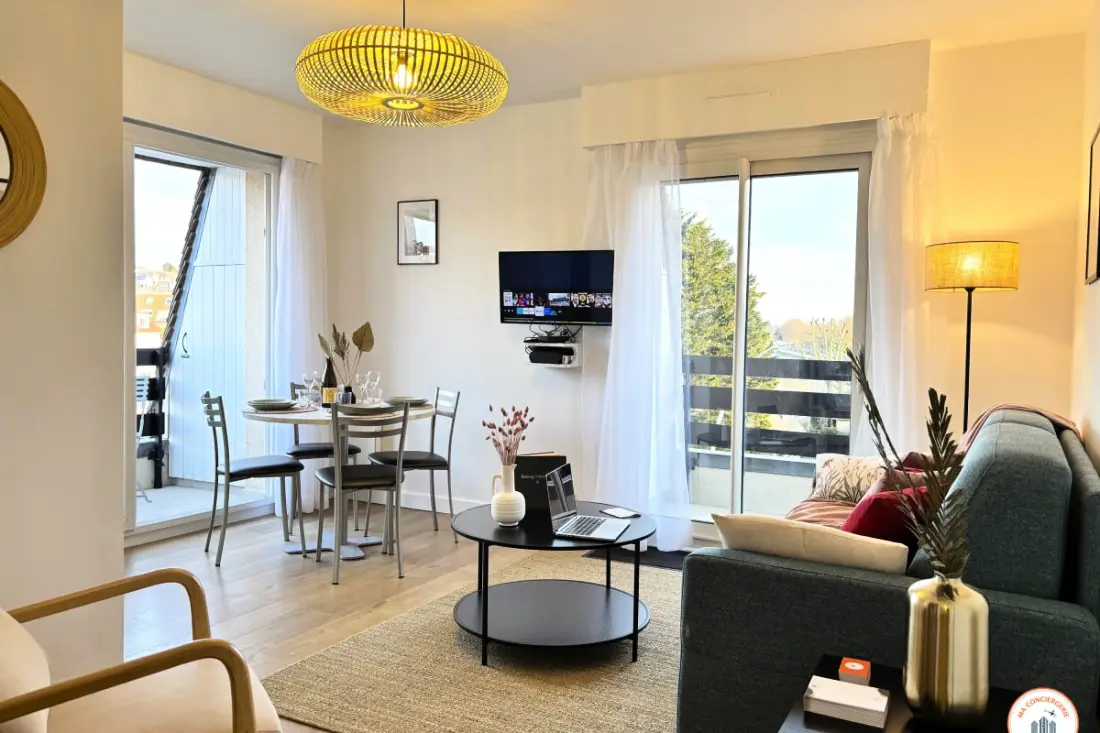 🌅 Le Panoramic View - Balcon - Parking