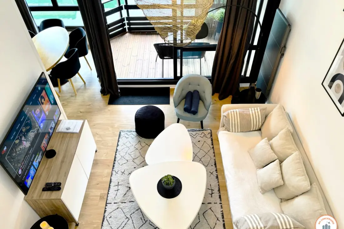 ⚪ Le White Pearl - Terrasse, Vue Marina