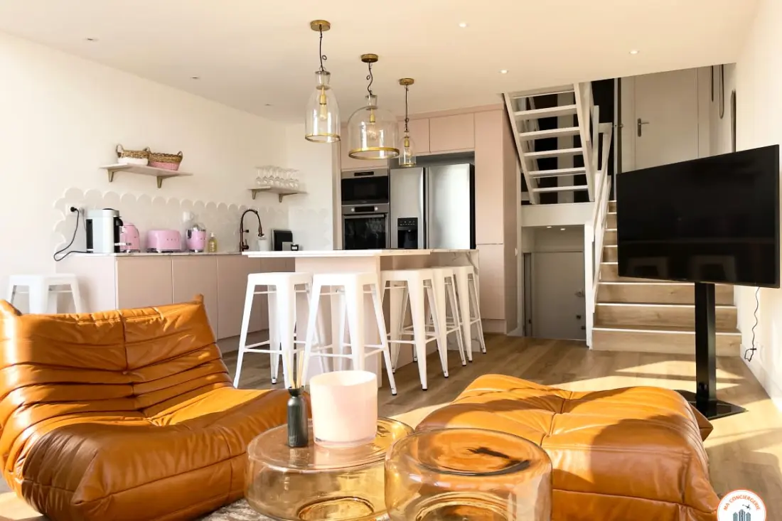 💕la Vie En Rose - Terrasse Vue Mer - Plage - Marina