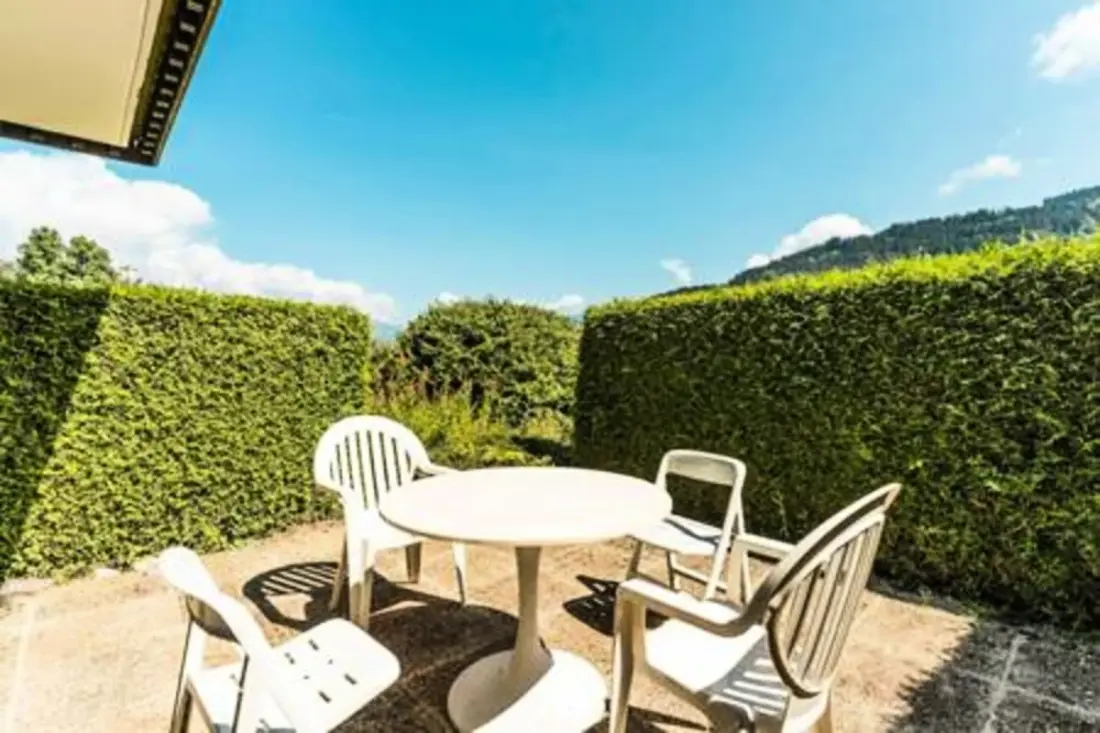 Vue Montagne Et Tennis Aux Portes De Megève