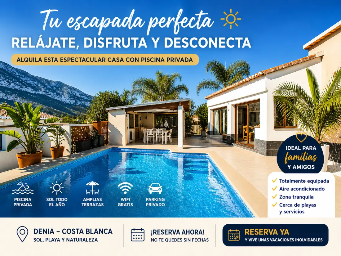 Maison de Vacances Dénia 832
