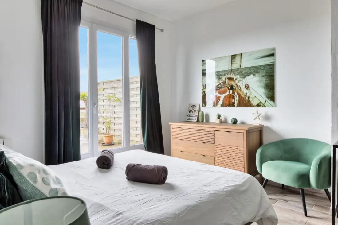 Le Léon Gambetta, Appartement Avec Terrasse Vue Mer
