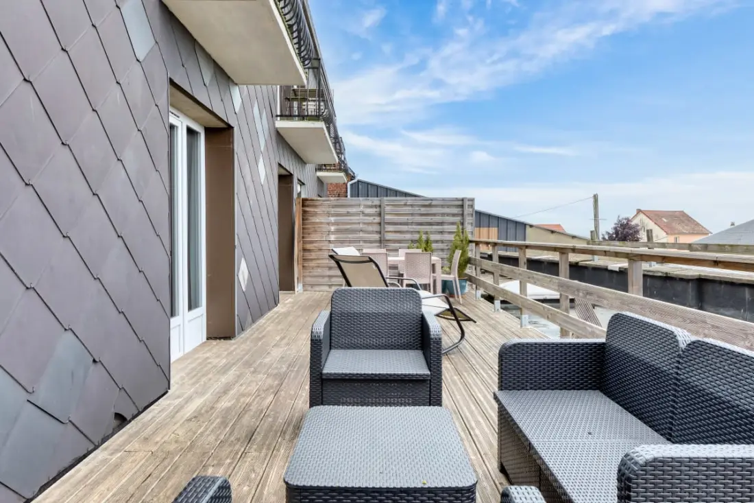Le Léon Gambetta, Appartement Avec Terrasse Vue Mer