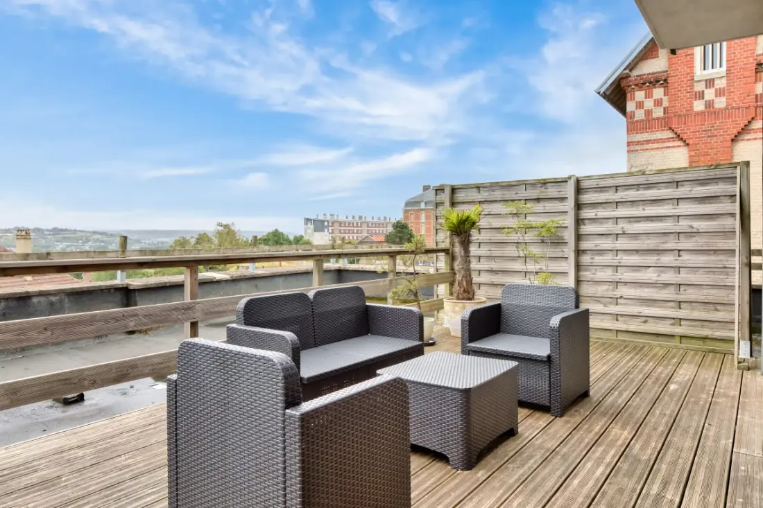 Le Léon Gambetta, Appartement Avec Terrasse Vue Mer