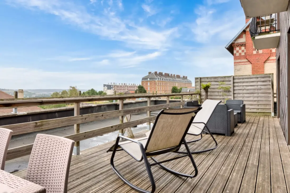 Le Léon Gambetta, Appartement Avec Terrasse Vue Mer