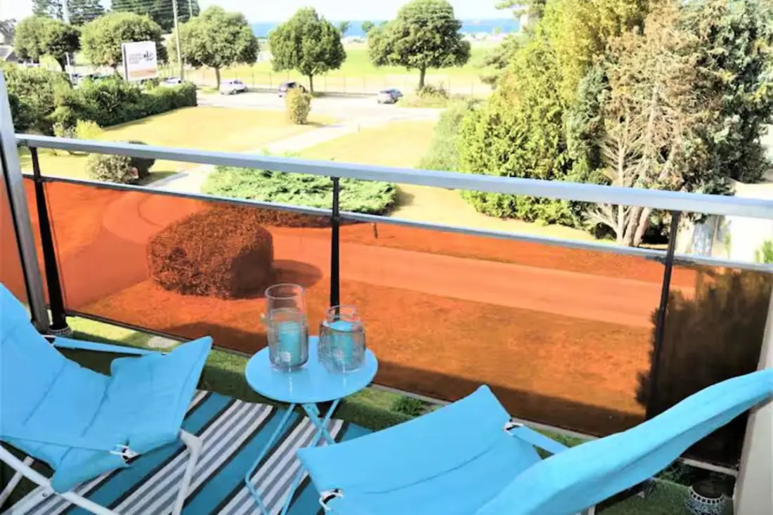 Appartement Lumineux, Balcon &amp; Vue Mer